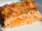 Lasagnes au thon et aux carottes