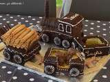 Locomotive : gâteau d’anniversaire en 3D