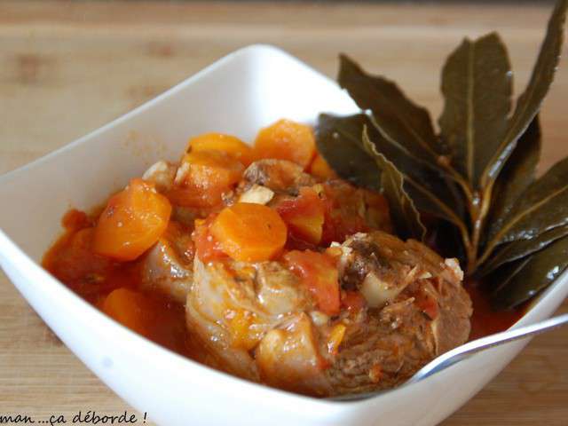 Recettes d'Osso Bucco de Dinde de Maman...ça déborde