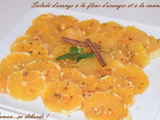 Recettes de Fleur d'oranger de Maman...ça déborde