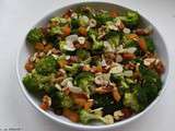 Salade de brocolis aux fruits secs