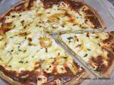 Tarte aux courgettes jaunes, feta et menthe