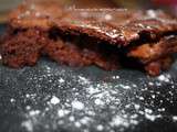 Interblog 18 : Brownie tout chocolat