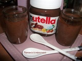 Petites crèmes au Nutella