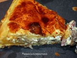 Tourte champignons-lardons