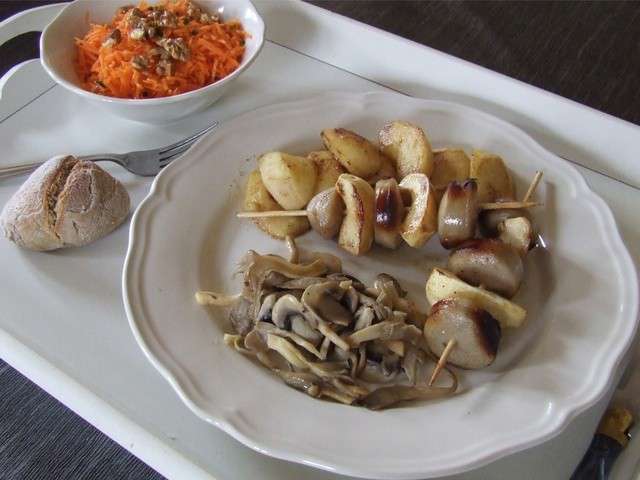 Les Meilleures Recettes de Boudin blanc et Champignons - 2