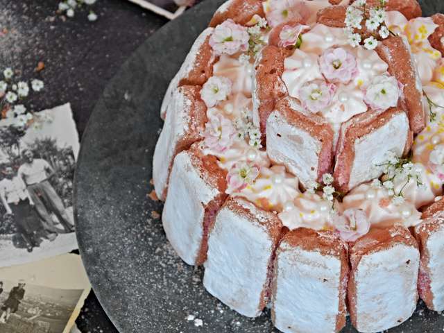 Recettes De Biscuits Roses De Reims Et Litchi