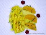 Ananas coulis d’orange
