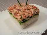 Faux tartare de saumon au riz