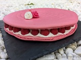 Macaron géant façon ispahan