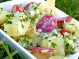 Salade de pommes de terre aux herbes