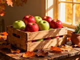 Anciens faisaient ça en automne pour garder les pommes fraîches pendant des mois