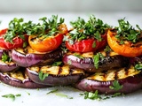Aubergines grillées au four : rapide et pleine de saveurs méditerranéennes