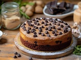 Cake aux pépites de chocolat : moelleux et régressif à souhait