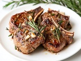 Côtelette d’agneau au four : juteuse et bien parfumée