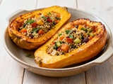Courge farcie végétarienne : recettes savoureuses pour l’automne