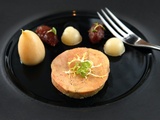 Foie gras poêlé aux poivre