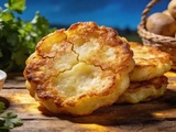 Galettes de pommes de terre au four : croustillantes, légères et sans friture