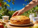 Gâteau pommes-yaourt qui fait craquer tout le monde : prêt en moins d’une heure