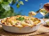 Gratin de pâtes au thon ultra crémeux : le dîner sauveur du soir en 25 minutes chrono