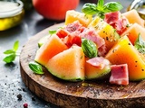 Salade melon jambon cru : fraîcheur et douceur dans une assiette d’été