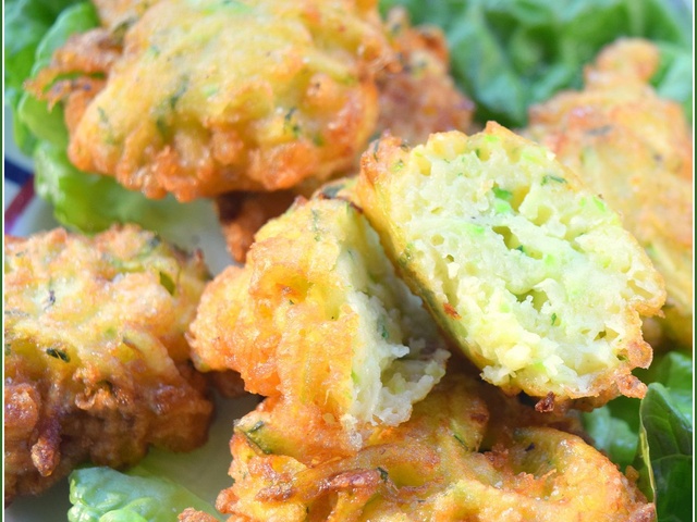Recettes de Beignets de Courgettes de La cuisine de mamie caillou
