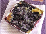 Clafoutis aux myrtilles...vous avez bien lu