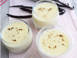 Crème dessert à la vanille...pour elle on se lève, c'est certain