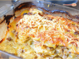 Gratin de pommes de terre au bœuf et au fromage...l'automne arrive bientôt