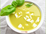 Velouté de courgettes, petits pois et basilic...selon Yotam Ottolenghi