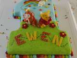 Gâteau 1 an Winnie et Tigrou