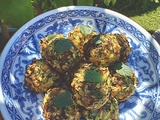 Boulettes de courgettes aux flocons d’avoine et au cumin