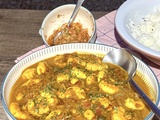 Cari de crevettes comme à la Réunion