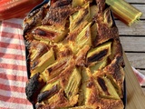Clafoutis à la rhubarbe