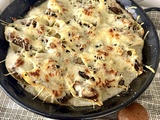 Conchiglionis aux champignons et au parmesan