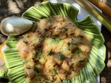 Curry de crevettes à la rhubarbe