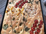 Focaccia Genovese… comme un jardin