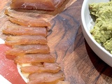 Gravlax de filet de poulet à la mexicaine