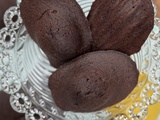 Madeleines chocolat citron