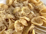 Pâtes aux oignons, « pasta e cipolle »