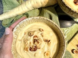 Soupe crémeuse de panais curry noisettes