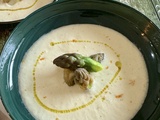 Velouté aux asperges… à déguster chaud ou froid