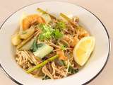 One pot pasta : nouilles soba aux crevettes façon thaï