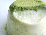 Pana Cotta light au green tea (thé matcha)