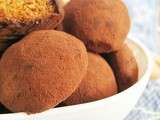 Pepernoten déguisés en truffes au chocolat à offrir ou à grignoter