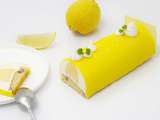 Bûche au citron meringuée