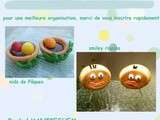 Atelier culinaire parents/enfants sur le thème de Pâques