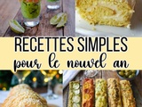 20 recettes pour le réveillon du jour de l’an