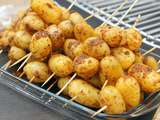 Brochettes de pommes de terre nouvelles