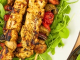 Brochettes de poulet à la marocaine